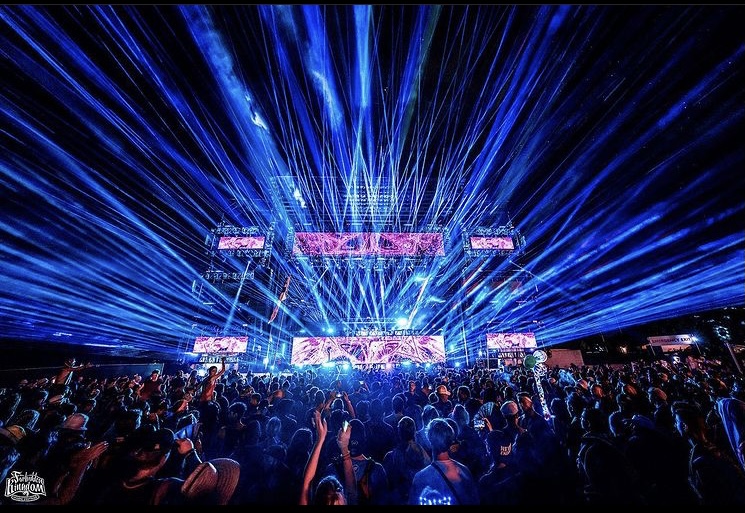 Music Festivals Laser Light Shows