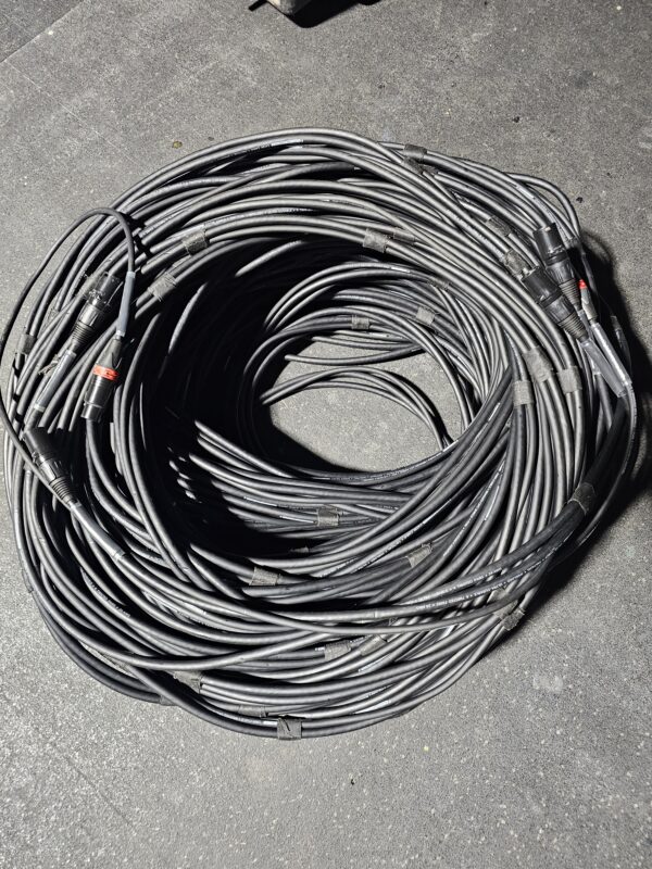 300ft. (2x Pro Cat5 Ethercon, 3 Pin DMX)