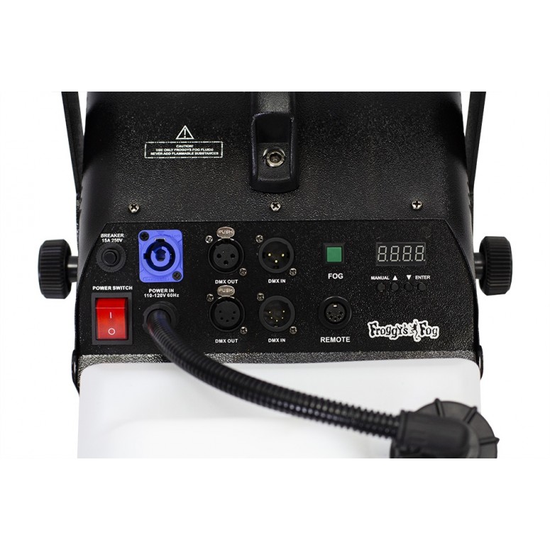 Froggy's Fog Titan 1500 DMX Back