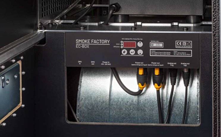 Smoke Factory Fan Fogger EC 2.6 230V 2600W inside