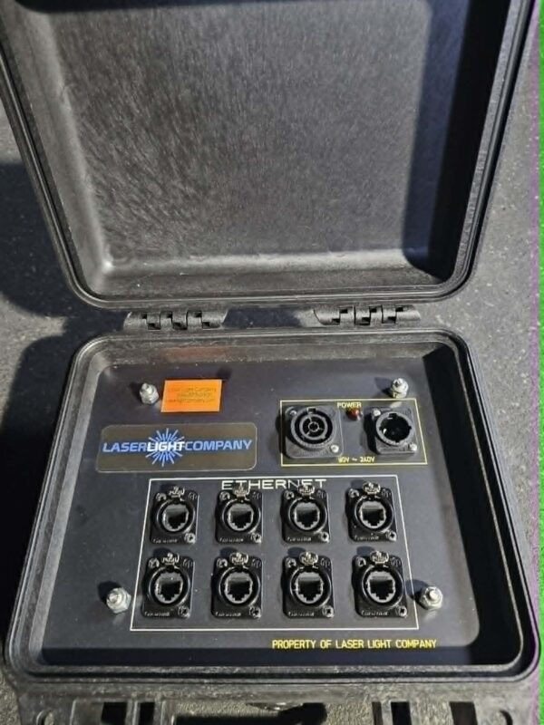 8-Port Ethercon Switch