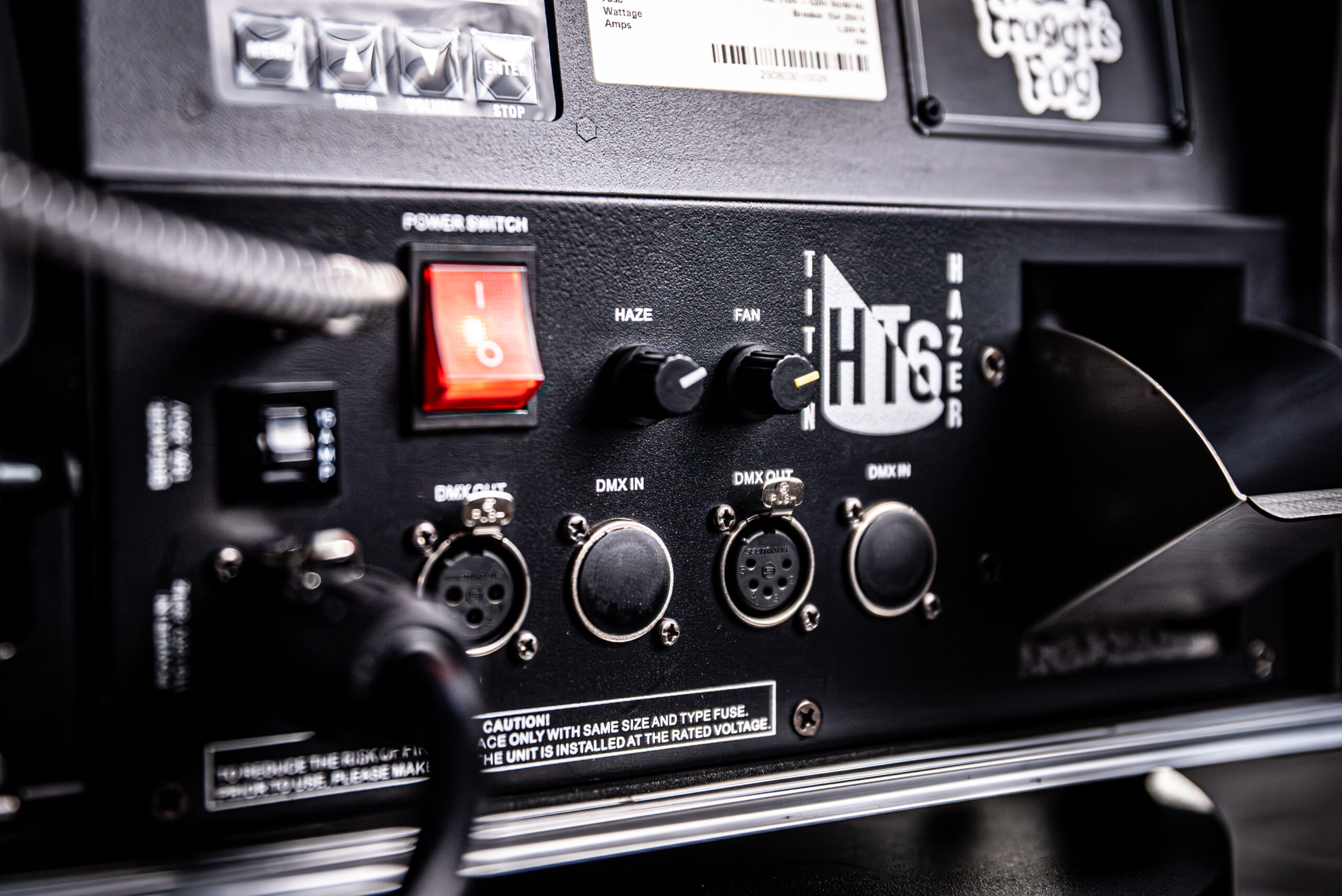 Froggy's Fog Titan Hazer HT6 Touring Hazer 1200 w control
