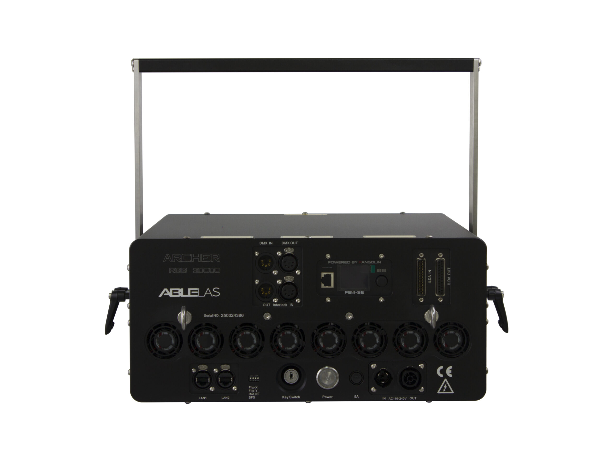 ABLE LASERS ARCHER RGB 20000 FB4 back