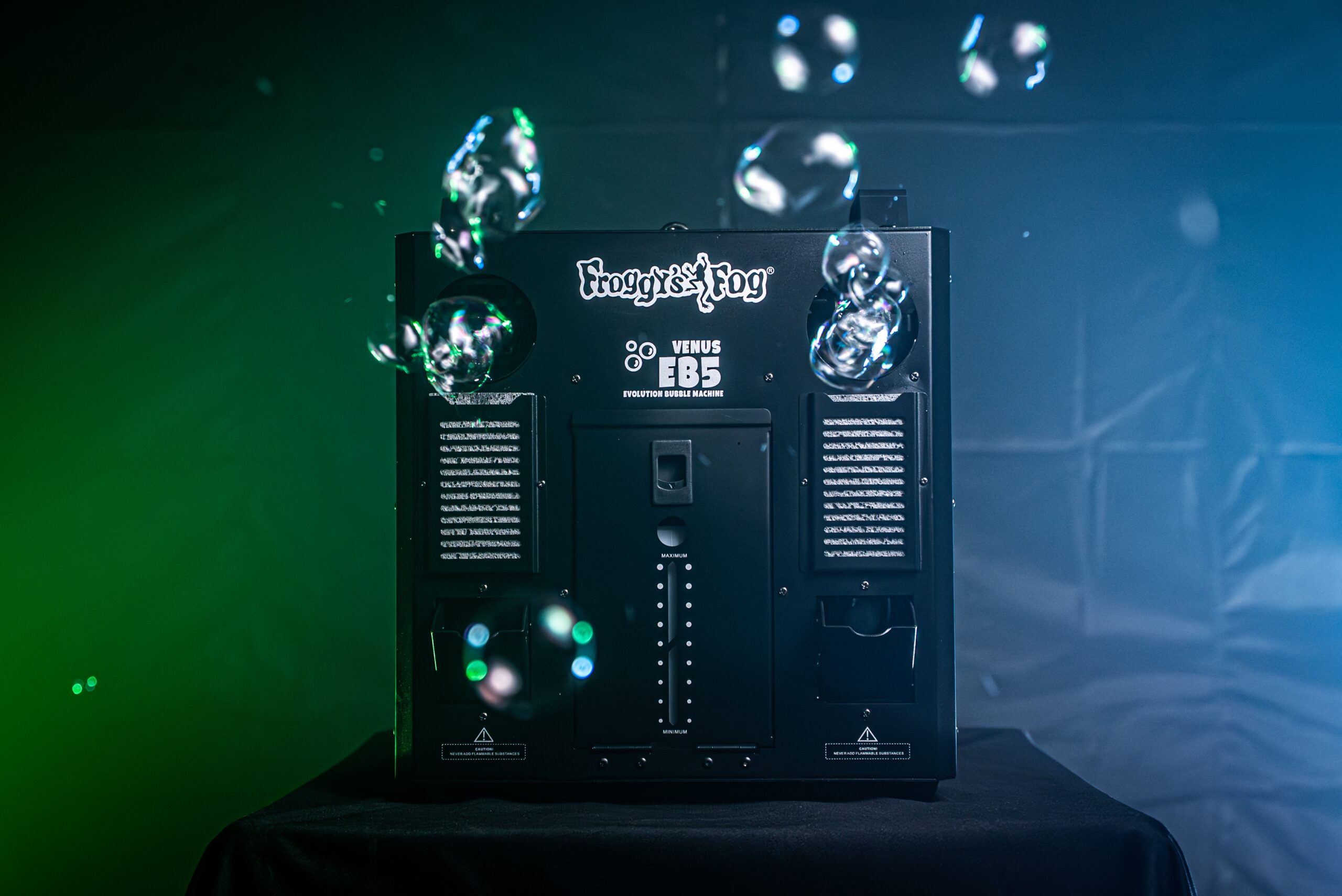 Froggy's Fog Venus EB5 Evolutionary Bubble Machine bubbles