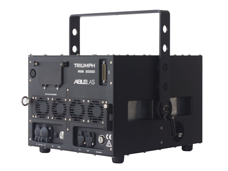IP65 Triumph RGB 20000 FB4 side back